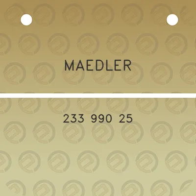 maedler-233-990-25