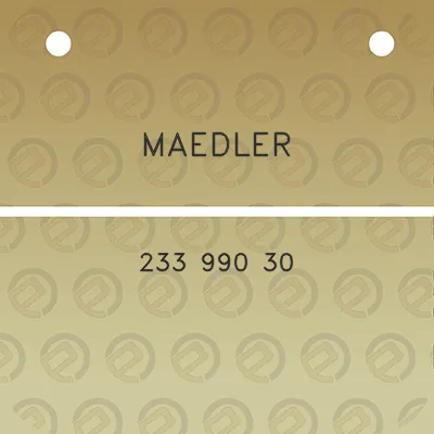 maedler-233-990-30