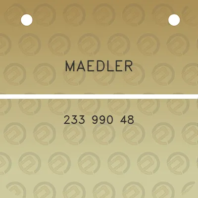 maedler-233-990-48