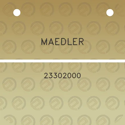 maedler-23302000