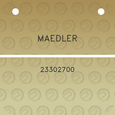 maedler-23302700