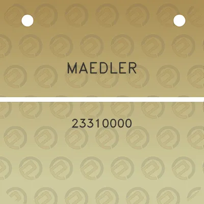 maedler-23310000