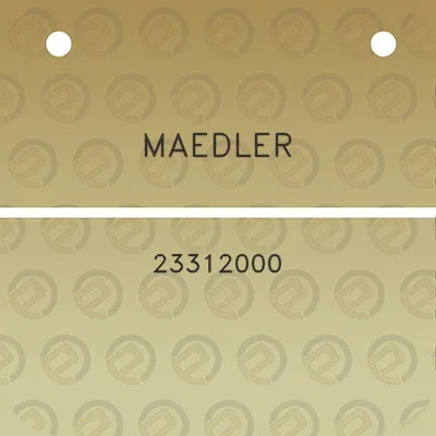 maedler-23312000