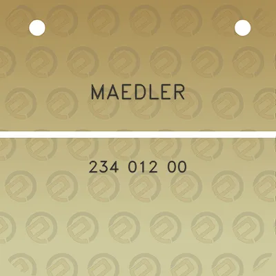 maedler-234-012-00