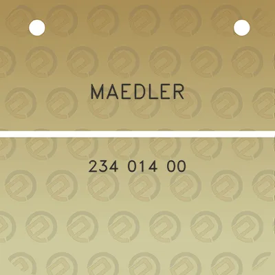 maedler-234-014-00