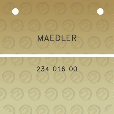 maedler-234-016-00