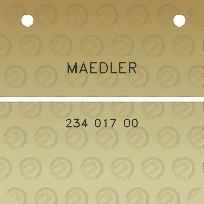 maedler-234-017-00