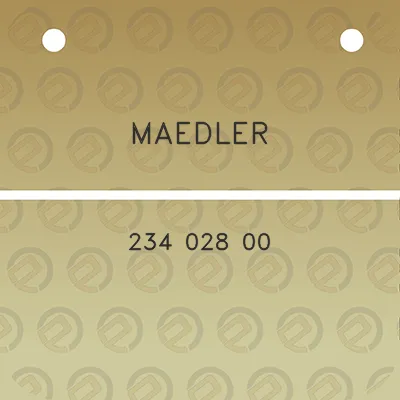 maedler-234-028-00