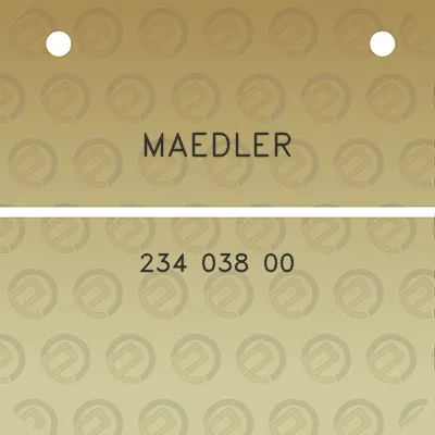 maedler-234-038-00