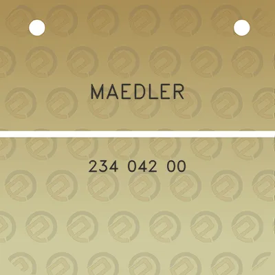 maedler-234-042-00