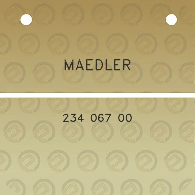 maedler-234-067-00