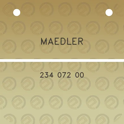 maedler-234-072-00