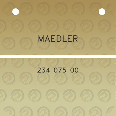 maedler-234-075-00