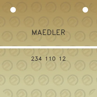 maedler-234-110-12