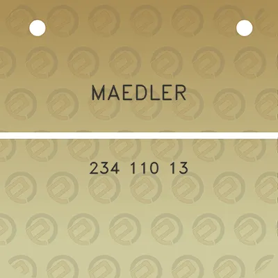 maedler-234-110-13