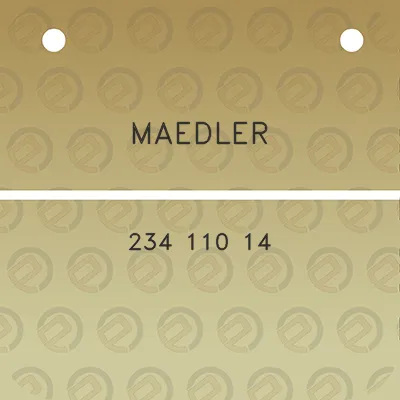 maedler-234-110-14