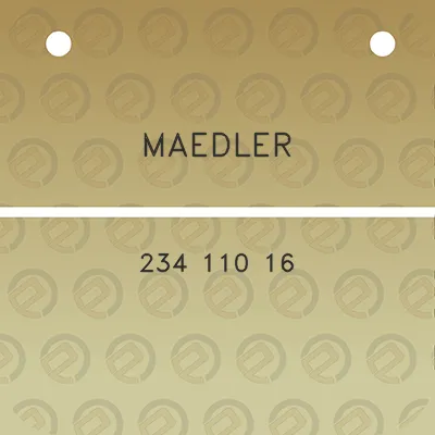 maedler-234-110-16