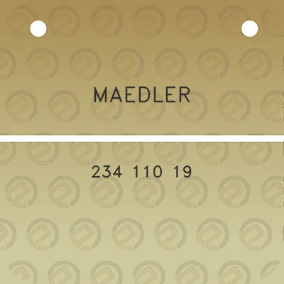 maedler-234-110-19