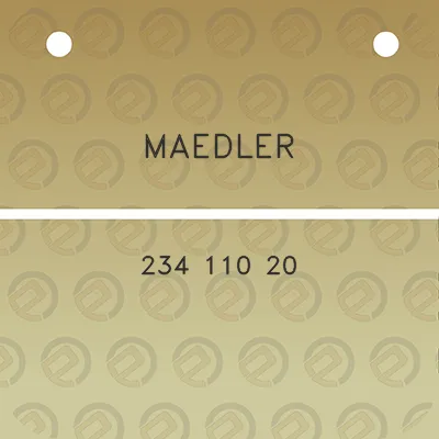 maedler-234-110-20