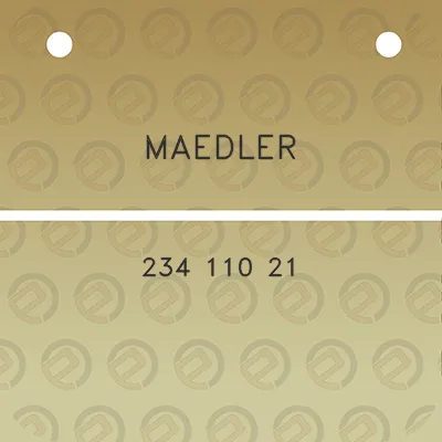 maedler-234-110-21