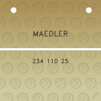 maedler-234-110-25
