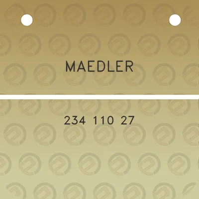 maedler-234-110-27