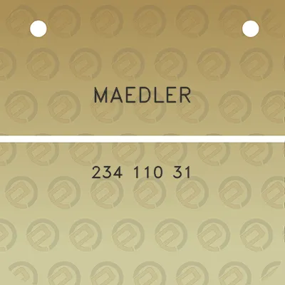 maedler-234-110-31