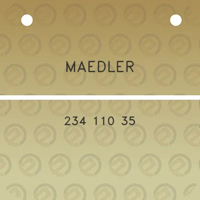 maedler-234-110-35