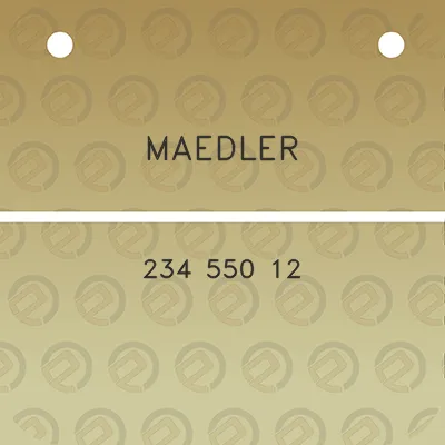 maedler-234-550-12