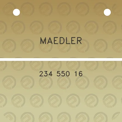 maedler-234-550-16