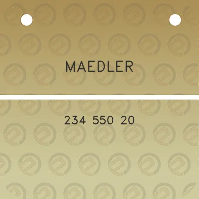 maedler-234-550-20