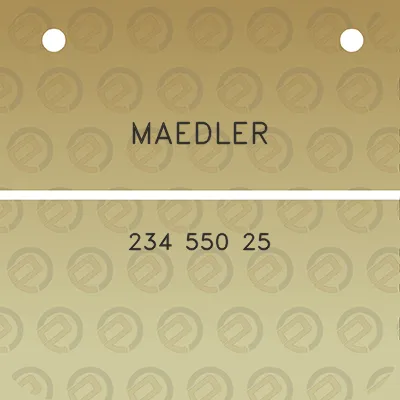 maedler-234-550-25