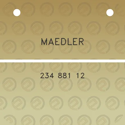 maedler-234-881-12