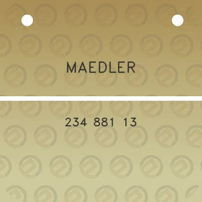 maedler-234-881-13