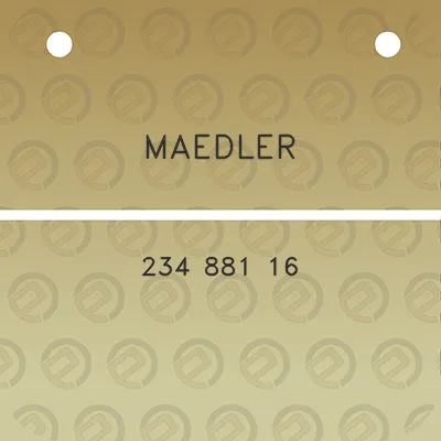 maedler-234-881-16