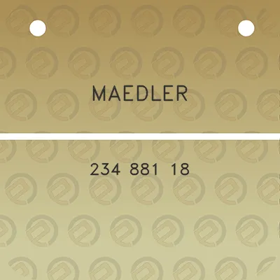 maedler-234-881-18