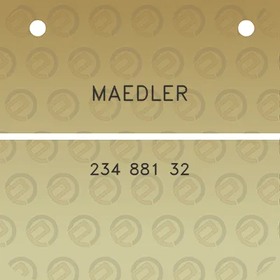 maedler-234-881-32