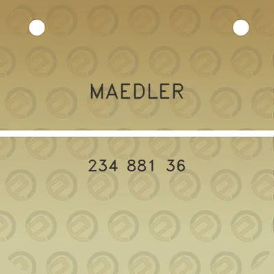 maedler-234-881-36