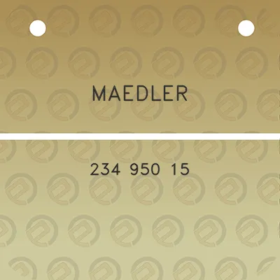 maedler-234-950-15