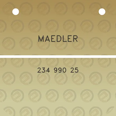 maedler-234-990-25