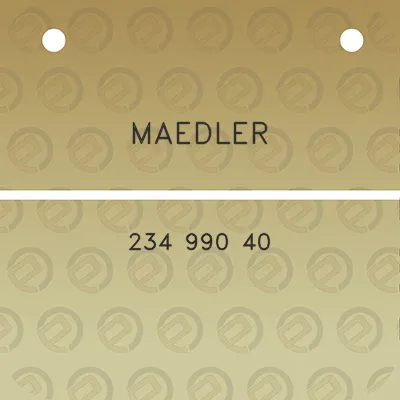 maedler-234-990-40