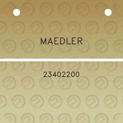 maedler-23402200