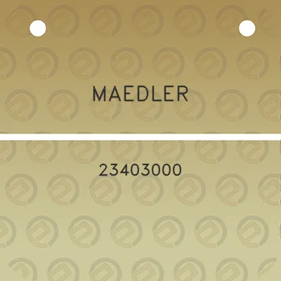 maedler-23403000