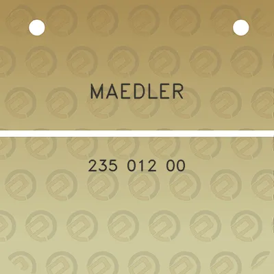 maedler-235-012-00