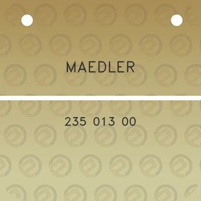 maedler-235-013-00