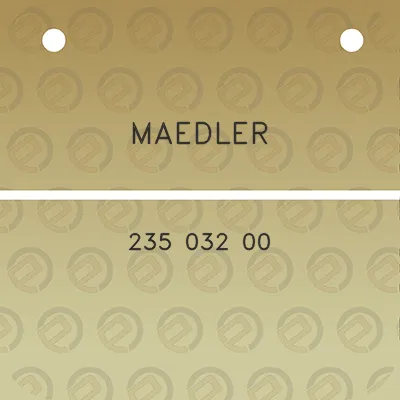 maedler-235-032-00