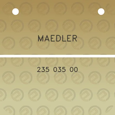 maedler-235-035-00