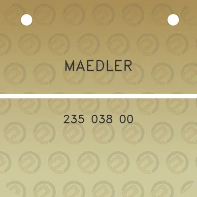 maedler-235-038-00