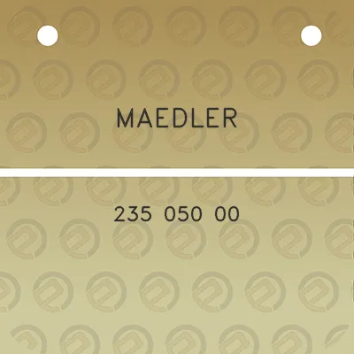 maedler-235-050-00