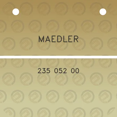 maedler-235-052-00